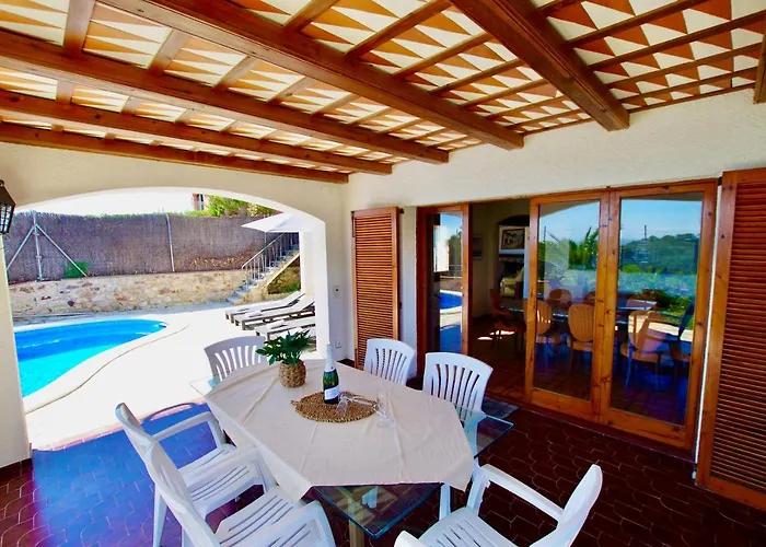 V&v Lloret- Mediterrania, Preciosa Con Panoramicas Vistas Mar En Zona Muy Tranquila Y Residencial Prázdninový dům Lloret de Mar