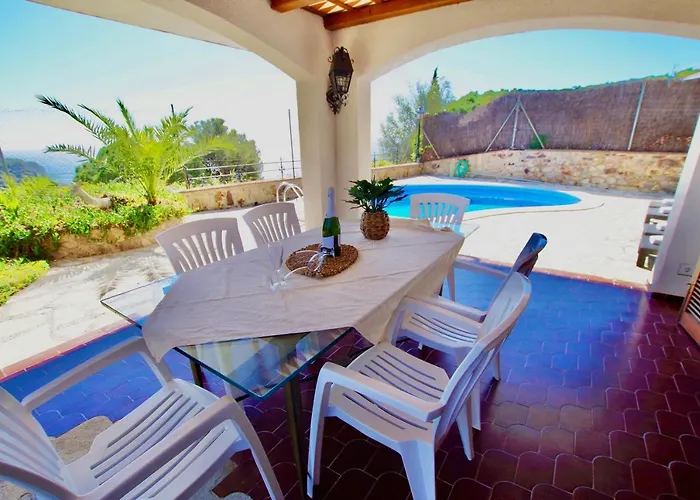 V&v Lloret- Mediterrania, Preciosa Con Panoramicas Vistas Mar En Zona Muy Tranquila Y Residencial Prázdninový dům