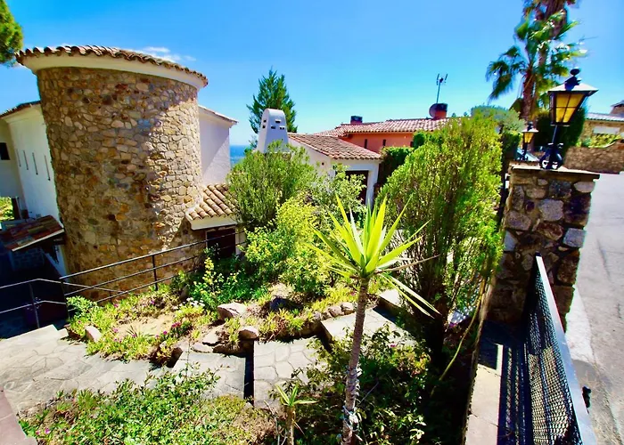 V&v Lloret- Mediterrania, Preciosa Con Panoramicas Vistas Mar En Zona Muy Tranquila Y Residencial Vakantiehuis *