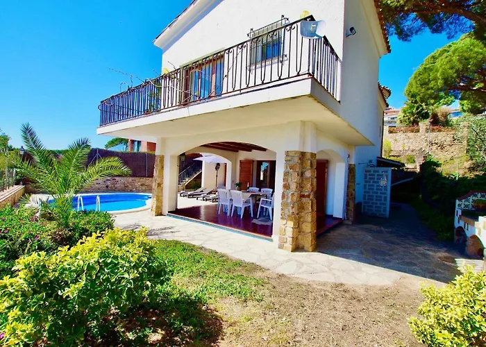 V&v Lloret- Mediterrania, Preciosa Con Panoramicas Vistas Mar En Zona Muy Tranquila Y Residencial Vakantiehuis