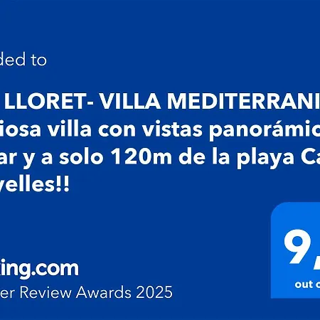 V&v Lloret- Mediterrania A 120m De La Playa Cala Canyelles, Con Vistas Panorámicas Al Mar!! Casa vacanze Lloret de Mar